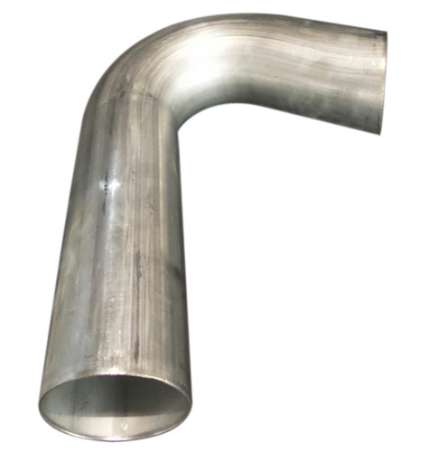 Woolf Aircraft Products 450-065-450-045-304 Exhaust Bend, 45 Degree, 4-1/2 in Diameter, 4-1/2 in Radius, 16 Gauge, Stainless, Natural, Each