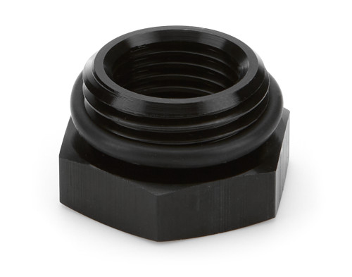 Waterman Racing Comp. WRC-45382 Fitting, Adapter, Straight, 8 AN Female to 6 AN Male O-Ring, Aluminum, Black Anodized, Each