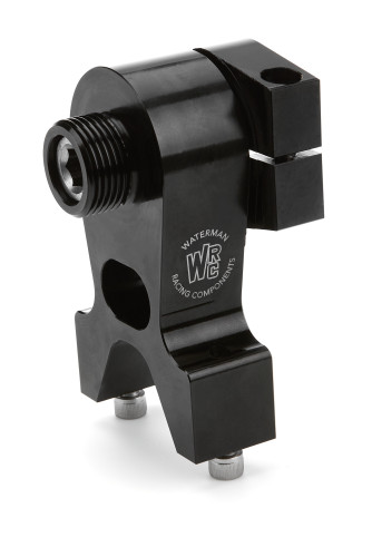 Waterman Racing Comp. WRC-49321 Cable Drive Adapter, Chassis Mount, Bolt-On, Fuel Pump Mount, Hardware Included, Aluminum, Black Anodized, Each