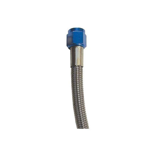 Big End Performance 35012 Assembed Nitrous Feed Lines -04 AN, 18 in. Long, Blue