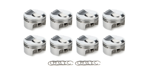 Race Tec Pistons 1000295 Piston, AutoTec, Forged, Dome, 4.280 in Bore, 1.5 x 1.5 x 3.0 mm Ring Grooves, Plus 28.90 cc, Big Block Chevy, Set of 8