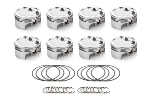 Race Tec Pistons 1000382 Piston, AutoTec, Forged, Dished, 4.030 in Bore, 1.5 x 1.5 x 3.0 mm Ring Grooves, Minus 16.00 cc, Small Block Ford, Set of 8