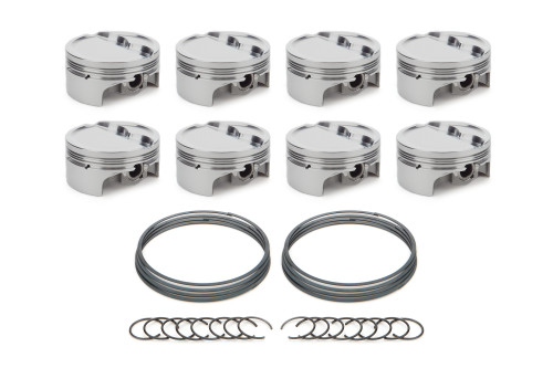 Race Tec Pistons 1000390 Piston, AutoTec, Forged, Dished, 4.030 in Bore, 1.5 x 1.5 x 3.0 mm Ring Grooves, Minus 20.00 cc, Small Block Ford, Set of 8