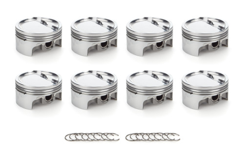 Race Tec Pistons 1000504 Piston, AutoTec, Forged, Dished, 4.030 in Bore, 1.5 x 1.5 x 3.0 mm Ring Grooves, Minus 29.10 cc, Small Block Ford, Set of 8