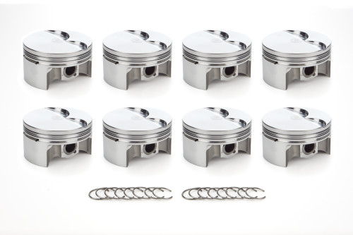 Race Tec Pistons 1000591 Piston, AutoTec, Forged, Flat Top, 4.010 in Bore, 1.5 x 1.5 x 3.0 mm Ring Grooves, Minus 3.30 cc, GM LS-Series, Set of 8