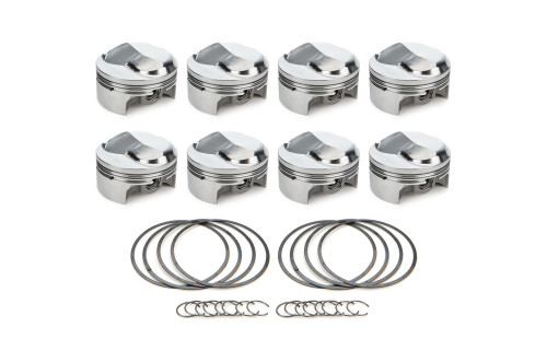 Race Tec Pistons 1000686 Piston, AutoTec, Forged, Dome, 4.310 in Bore, 1.5 x 1.5 x 3.0 mm Ring Grooves, Plus 39.80 cc, Big Block Chevy, Set of 8