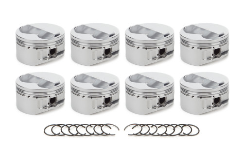 Race Tec Pistons 1001340 Piston, AutoTec, Dome, Forged, 4.030 in Bore, 1.5 x 1.5 x 3.0 mm Ring Grooves, Plus 3.00 cc, Small Block Ford, Set of 8