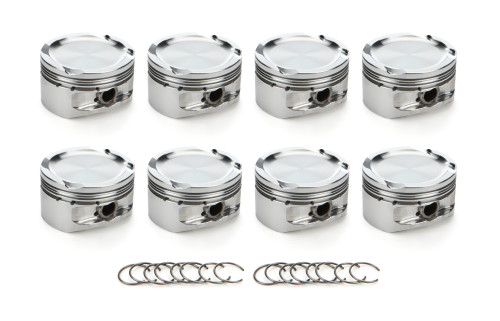 Race Tec Pistons 1001416 Piston, AutoTec, Dished, Forged, 3.631 in Bore, 1.5 x 1.5 x 3.0 mm Ring Grooves, Minus 16.00 cc, Ford Coyote, Set of 8