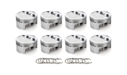 Race Tec Pistons 1001602 Piston, AutoTec, Dished, Forged, 4.030 in Bore, 1.5 x 1.5 x 3.0 mm Ring Grooves, Minus 12.30 cc, Small Block Chevy, Set of 8