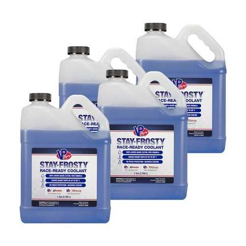 VP Racing 2305 Antifreeze / Coolant Additive, Stay Frosty, 1 gal Jug, Set of 4