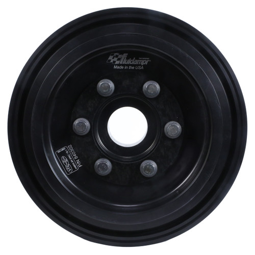 Fluidampr 840302 Harmonic Balancer, Standard, SFI 18.1, Aluminum, Black Oxide, Internal Balance, Mopar Gen III Hemi, Each