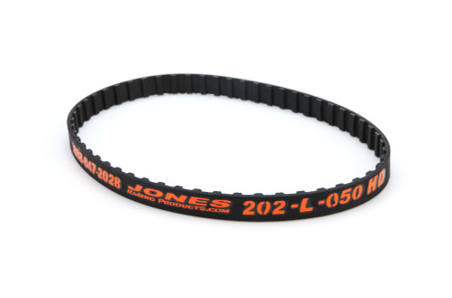 Jones Racing Products 202-L-050 Gilmer Drive Belt, 20.25 in Long, 1/2 in Wide, 3/8 in Pitch, Each