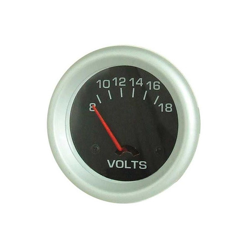 Big End Performance 15204 Voltmeter, 2-5/8, 10-18 Volts