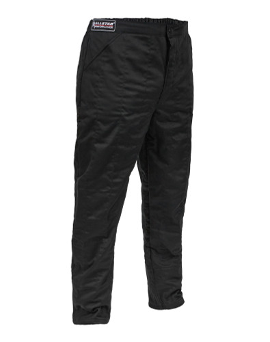 Allstar ALL935216 Driving Pants, SFI 3.2A/5, Multi Layer, Fire Retardant Fabric/Nomex, Black, 2X-Large, Each
