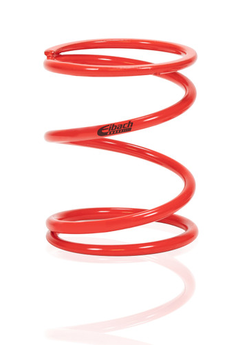 Eibach 0225.200.0100 Coil Spring, Barrel, Coil-Over, 1.36 in. ID, 2.25 in. Length, 100 lb/in Spring Rate, Steel, Red Powder Coat, Each