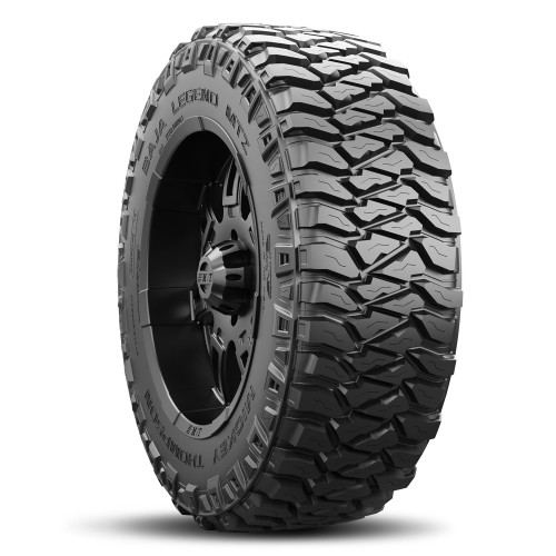 Mickey Thompson 247905 Tire, Baja Legend MTZ, 32.0 X 10.5R-17LT, Radial, 3195 lb Max Load, White Letter Sidewall, Each