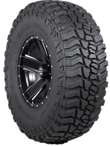 Mickey Thompson 250091 Tire, Baja Boss X, 37.0 X 12.50R-17LT, Radial, 2755 lb Max Load, Black Sidewall, Each