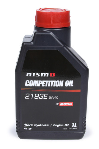 Motul USA MTL104253 Motor Oil, Nismo, 5W40, Synthetic, 1 L Bottle, Each