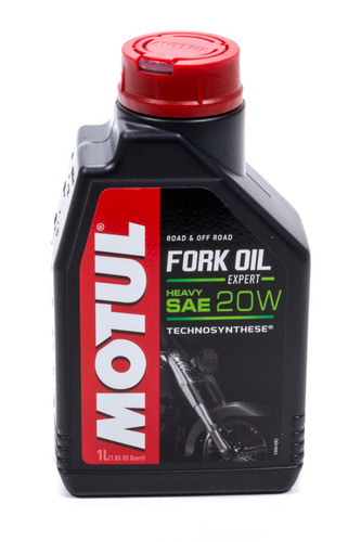 Motul USA MTL105928 Shock Oil, Fork Oil Expert Heavy, 20W, Semi-Synthetic, 1 L Bottle, Each