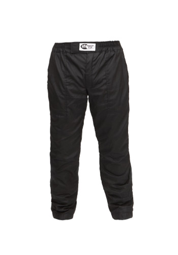 Pyrotect JP200120 Driving Pants, SFI 3.2A/5, Double Layer, Fire Retardant Fabric, Black, Youth Medium, Each