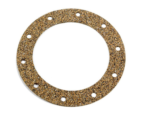 Pyrotect RCG10-4.5 Fuel Cell Fill Plate Gasket, 10-Bolt, 4-3/4 in. Bolt Circle 0.063 in. Thick, Cork, Each