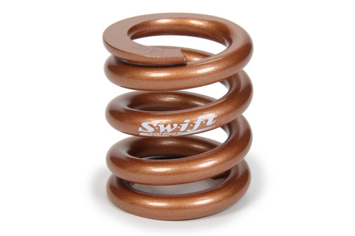 Swift Springs SBS1400 Bump Stop Spring, 2.125 in. Free Length, 2.000 in. OD, 1400 lb/in Spring Rate, Steel, Copper Powder Coat, Each