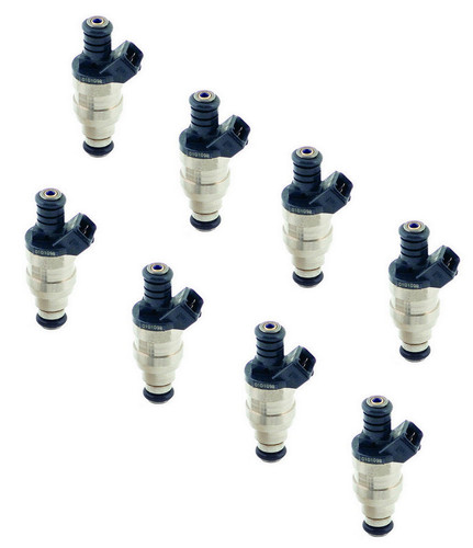 Accel 150821 Fuel Injector, 21 lb/hr, High Impedance, EV1 / Minitmer Connector, Universal, Set of 8