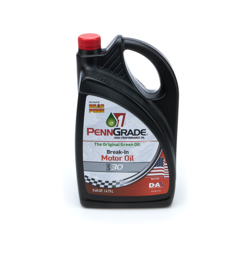 Penngrade 71200 Motor Oil, 30W, High Zinc, Conventional, 5