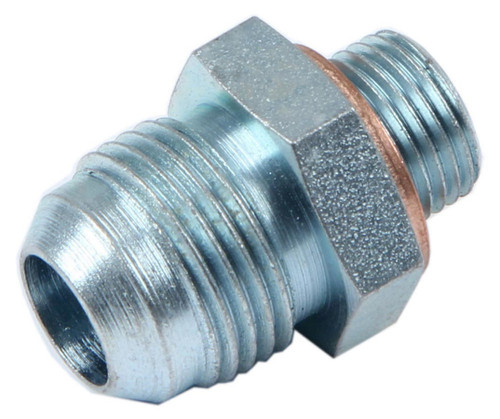 Carter 156385 Fitting, Adapter, Straight, 10 AN Male to 5/8-18 in. Male, Steel, Natural, Each