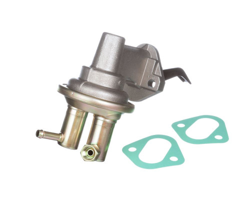 Carter M6866 Fuel Pump, Mechanical, 120 gph, 5.5-6.5 psi, 5/16 in. Hose Barb Inlet, 1/2-20 in. Inverted Flare Female Outlet, Aluminum, Natural, Gas, Small Block Mopar, Each