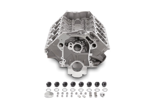 Ford M-6010-A460Xbb Engine, Bare Block, 4.490 in. Bore, 10.322 in. Deck, 4-Bolt Main, 2-Piece Seal, Iron, Big Block Ford, Each