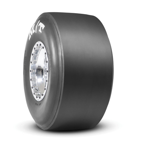 Mickey Thompson 255258 Tire, ET Drag, 28.0 x 10.5-15S, Bias-Ply, L8 Compound, White Letter Sidewall, Each
