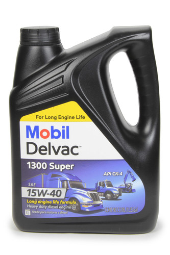 Mobil 1 MOB122492-1 Motor Oil, Diesel, 15W40, Synthetic, 1 gal Jug, Each