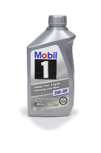 Mobil 1 MOB124315-1 Motor Oil, Advanced Full Synthetic, 5W30, Synthetic, 1 qt Bottle, Each