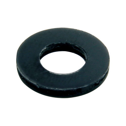 Pyrotect NW.25 Flat Washer, 0.25 in. ID, 0.5 in. OD, Nylon, Black, Each
