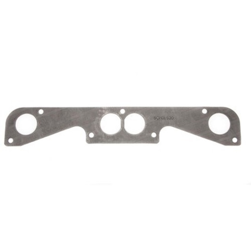 Schoenfeld 1520 Exhaust Header / Manifold Gasket, 1.810 in. Round Port, Steel Core Graphite, Small Block Chevy to Stahl, Each