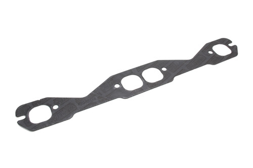Schoenfeld 1562 Exhaust Header / Manifold Gasket, 1.500 x 1.450 in. Rounded Square Port, Steel Core Graphite, 602 Crate Head, Small Block Chevy, Each