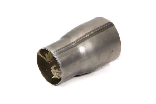 Schoenfeld 2535 Exhaust Pipe Reducer, 2-1/2 in. OD to 3-1/2 in. ID, 4-5/8 in. Long, Steel, Natural, Each