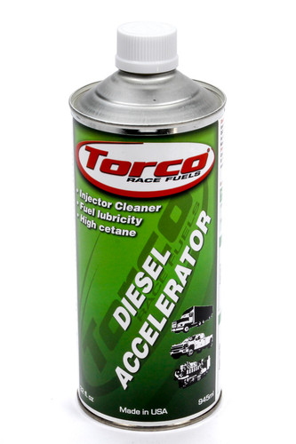 Torco F500020TE Fuel Additive, Diesel Accelerator, System Cleaner, Stabilizer, Corrosion Inhibitor, Cetane Booster, 32.00 oz Bottle, Diesel, Each