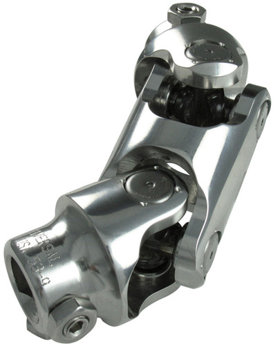 Borgeson 144949 Steering Universal Joint, Double Joint, 3/4 in. Double D to 3/4 in. Double D, Stainless, Polished, Universal, Each