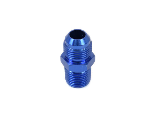 Canton 23-245A Fitting, Adapter, Straight, 10 AN Male to 1/2 in. NPT Male, Aluminum, Blue Anodized, Each