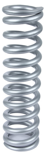 Eibach 1600.300.0150S-DUPVP Coil Spring, Coil-Over, 3 in. ID, 16 in. Length, 150 lb/in. Spring Rate, Silver Powdercoated, Each