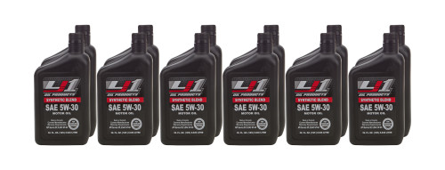 Extreme Racing Oil SP5W-30 Motor Oil, Street Performance, 5W30, Semi-Synthetic, 1 qt Bottle, Set of 12