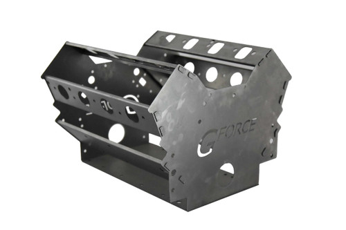 G Force Crossmembers GF-EJ-LT-DIY Engine Block Mock Up, GM GenV LT-Series, Steel, Natural, Each