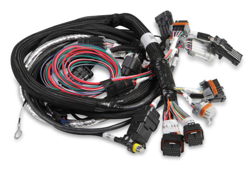 Holley 558-116 Engine Wiring Harness, Drive By Cable, Terminated, Mopar Gen III Hemi, Kit