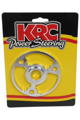KRC Power Steering KRC 38815200 Crank Mandrel Spacer, R-Lok, 0.200 in. Thick, Aluminum, Natural, KRC R-Lok Pulley Drive System, Chevy V8, Each