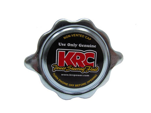 KRC Power Steering KRC 91550800 Power Steering Reservoir Cap, Twist-On, Steel, Zinc Oxide, KRC Power Steering Reservoirs, Each