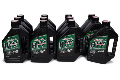 Maxima Racing Oils 33901 Motor Oil, ATV Premium, 10W40, Conventional, 1 L Bottle, Set of 12