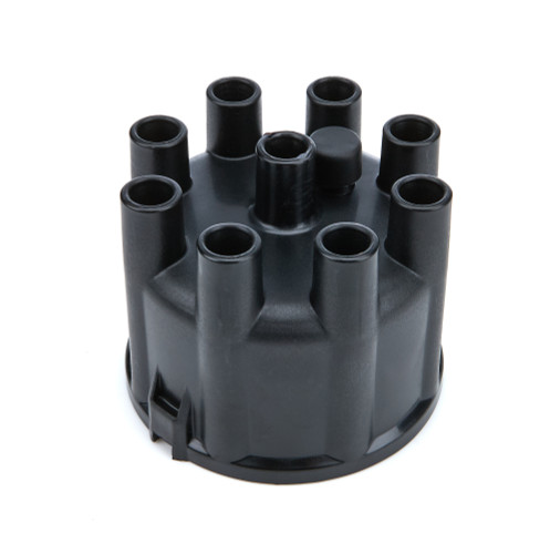 Proform 66807 Distributor Cap, Socket Style Terminals, Brass Terminals, Clamp Down, Black, Vented, Chevy V8, Each