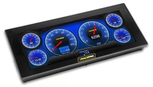 Racepak 250-DS-123 Digital Dash, Plug-and-Play, Color Screen, Digital, USB Cable, Kit
